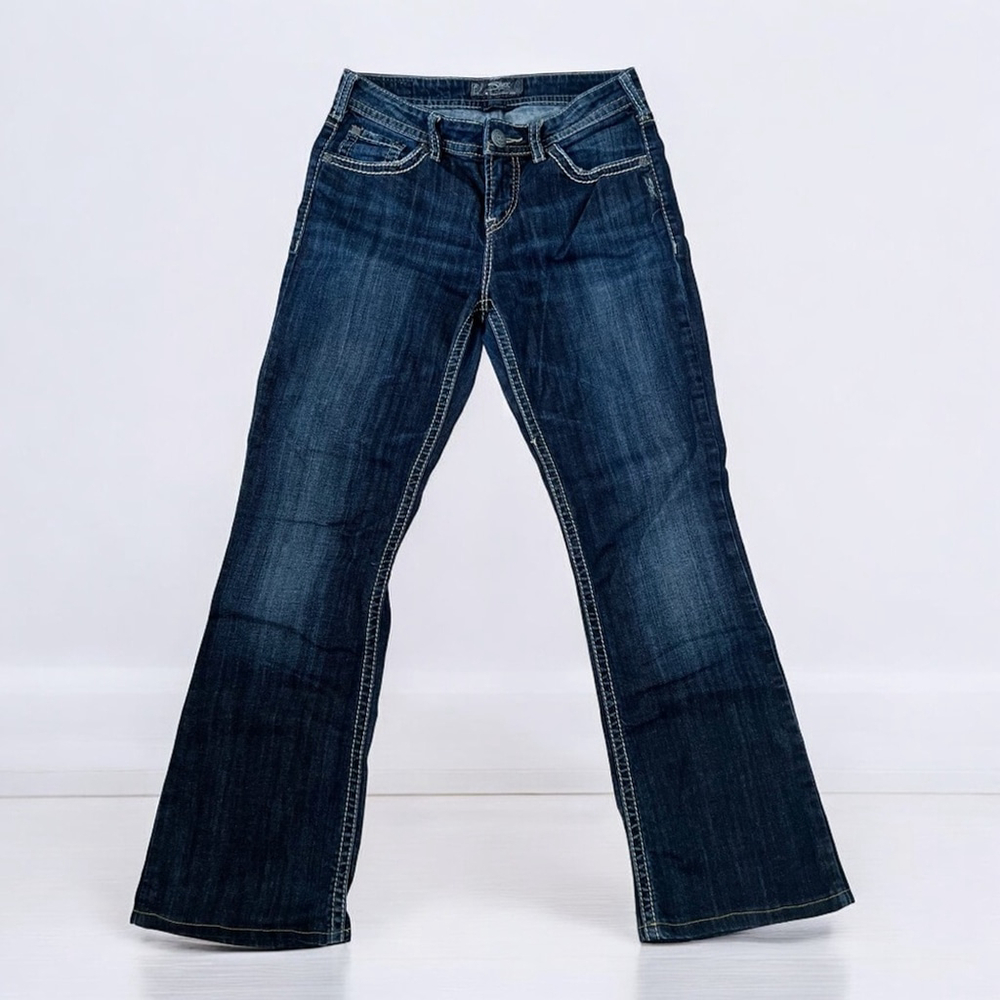 Silver Jeans Blue Flare Wide Leg Denim